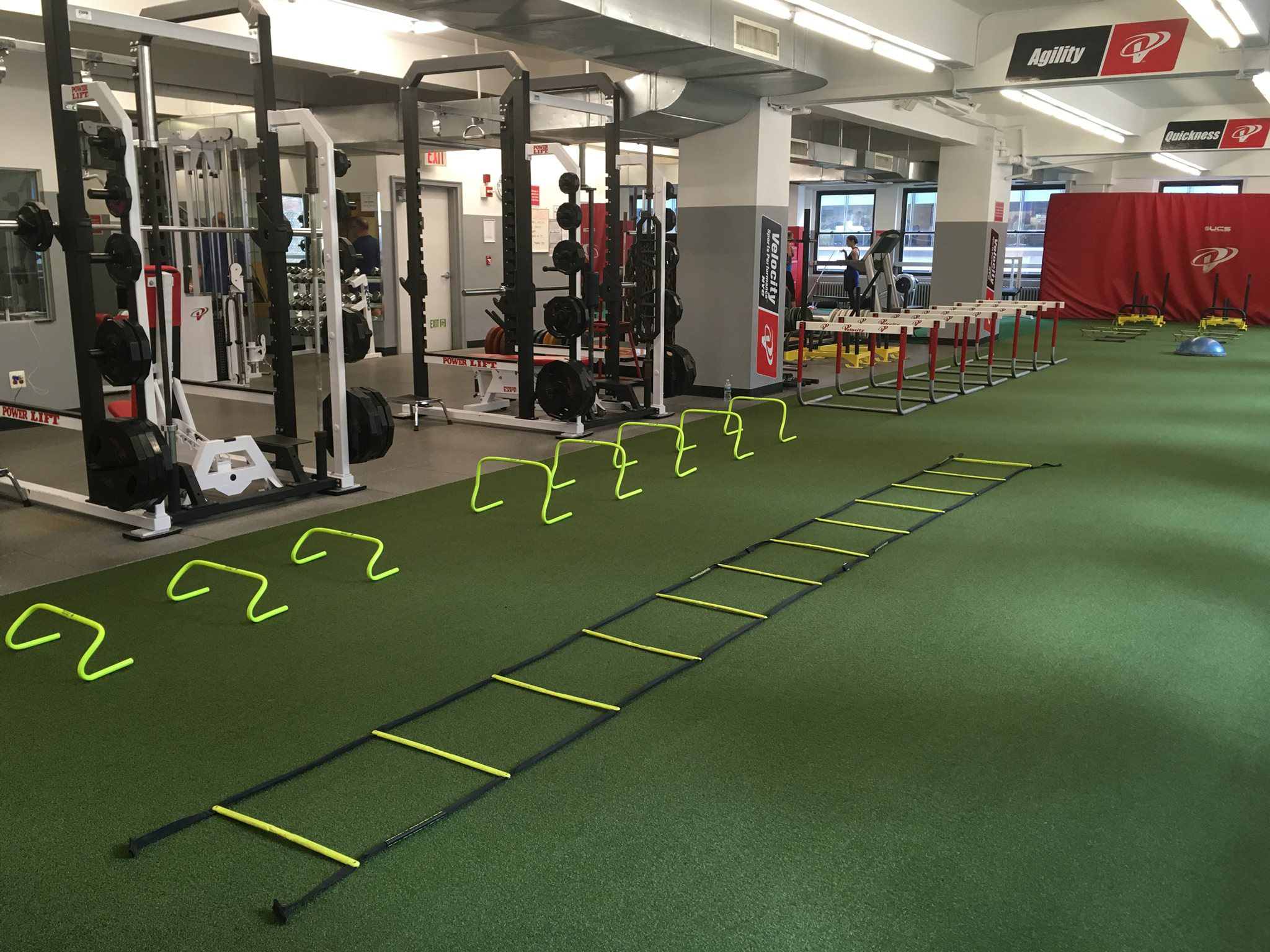 Sutton Carpet NYC gym turf flooring Installation for Velocity Sports Performance